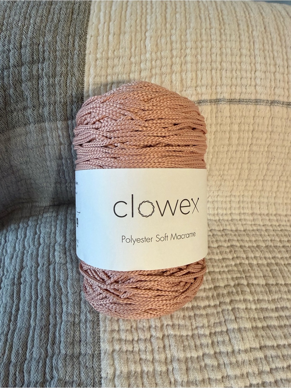 Clowex Soft Poly Cord - Dusty Rose